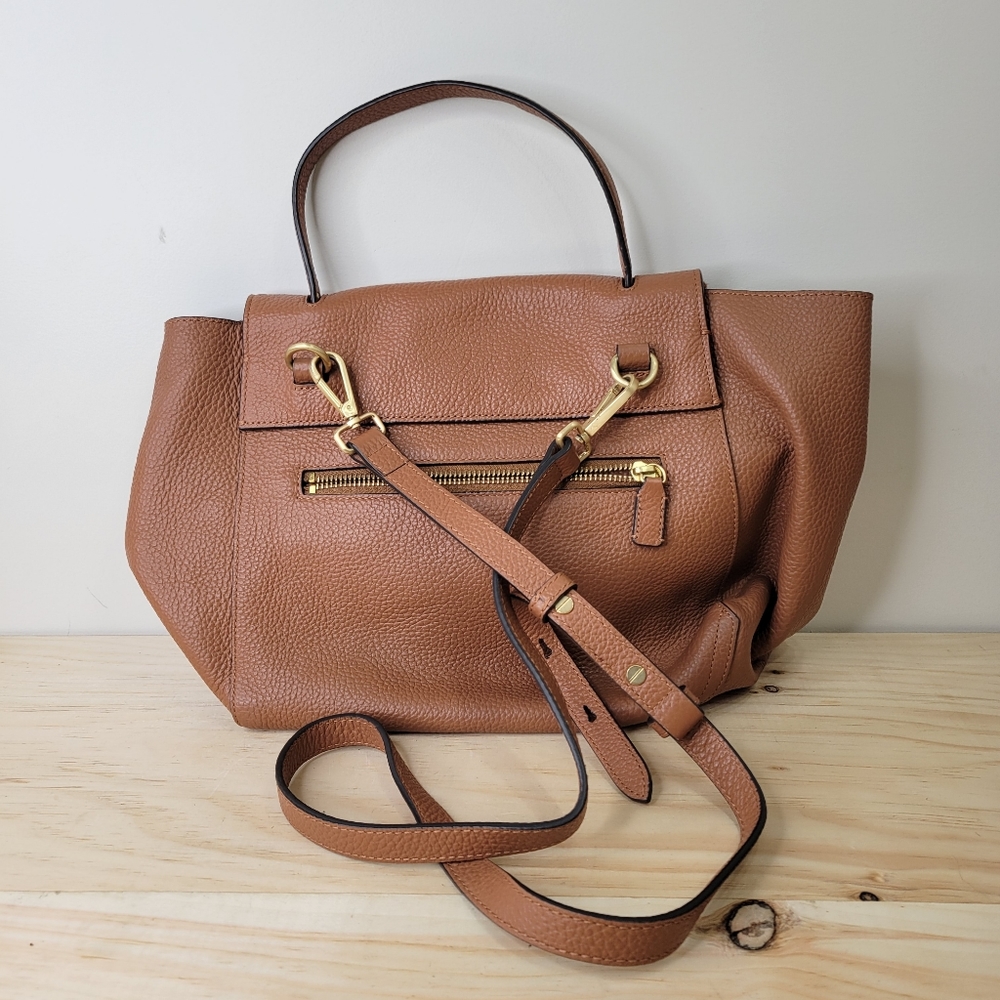 Annabel Ingall crossbody satchel brown leather - Picture 2 of 4